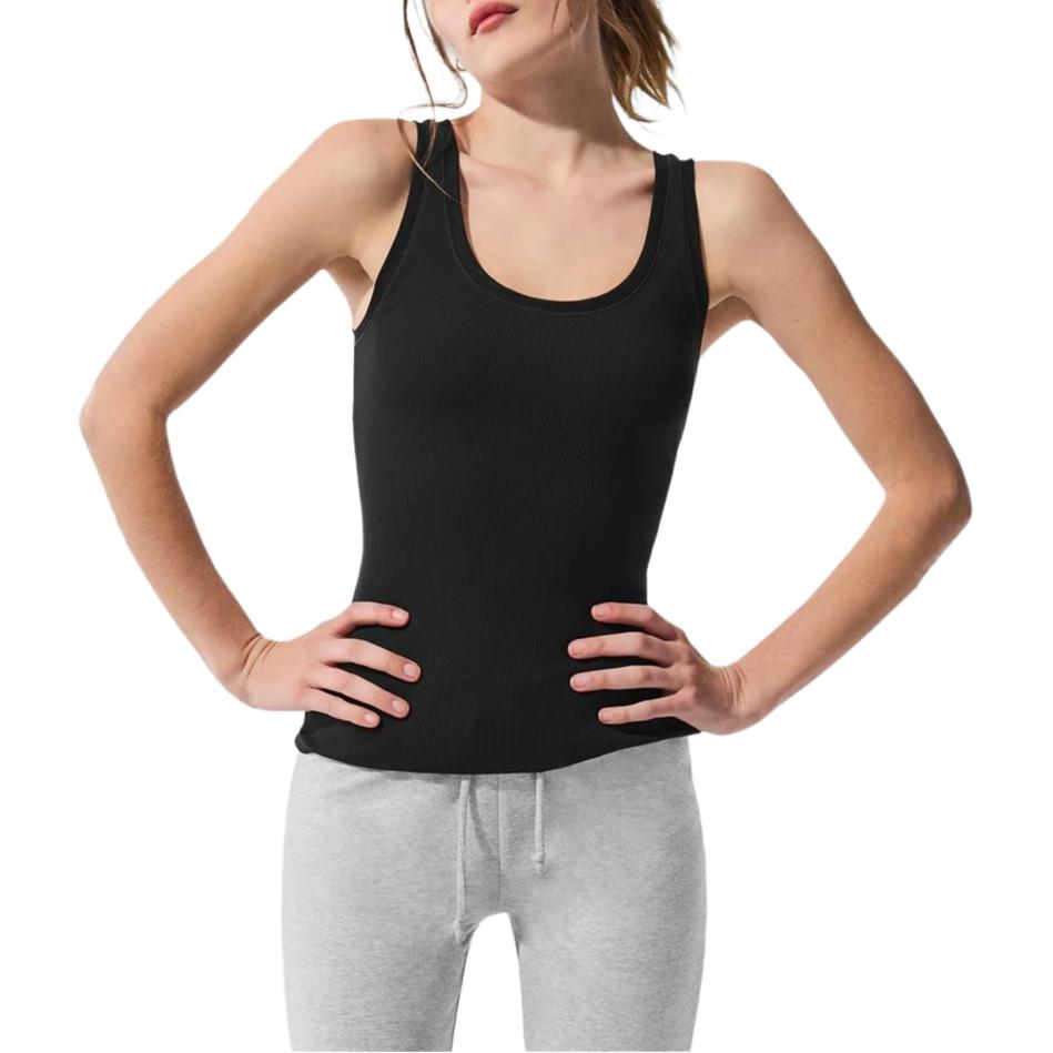 Женский топ Alo Yoga, черный
Женский топ Alo Yoga, черный