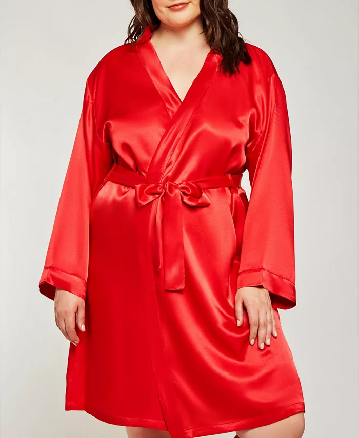 Нижнее белье Marina Lux Satin Robe Plus Size Icollection, красный
Нижнее белье Marina Lux Satin Robe Plus Size Icollection, красный