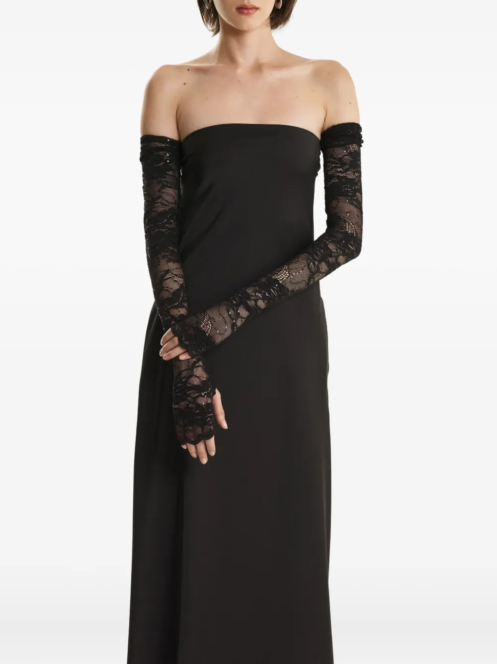 Кружевные перчатки с пайетками 2310 STUDIO, черный
Кружевные перчатки с пайетками 2310 STUDIO, черный