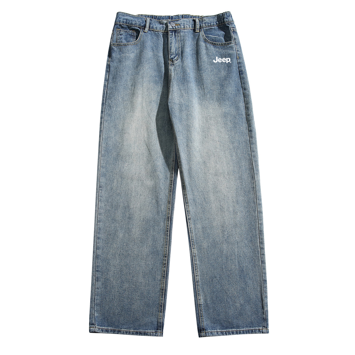 Джинсы в стиле жизни пастбищной лошади Unisex Jeep, светло-голубой
Джинсы в стиле жизни пастбищной лошади Unisex Jeep, светло-голубой