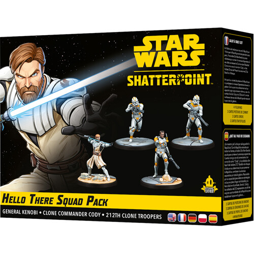 Фигурки Star Wars: Shatterpoint: Hello There (General Kenobi Squad Pack)
Фигурки Star Wars: Shatterpoint: Hello There (General Kenobi Squad Pack)