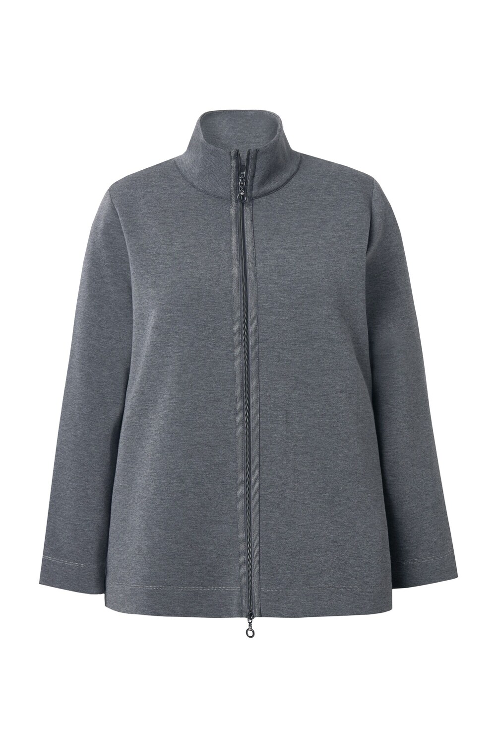 Ulla Popken Худи на молнии в крапчатом сером цвете
Ulla Popken Худи на молнии в крапчатом сером цвете