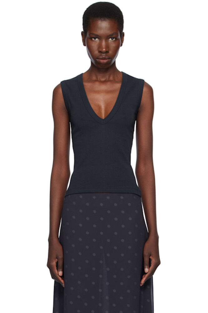 Майка темно-синего цвета Dewi FLORE FLORE
Майка темно-синего цвета Dewi FLORE FLORE