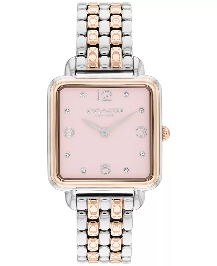Женские часы Cass с двухцветным браслетом из нержавеющей стали, 28 мм COACH
Женские часы Cass с двухцветным браслетом из нержавеющей стали, 28 мм COACH