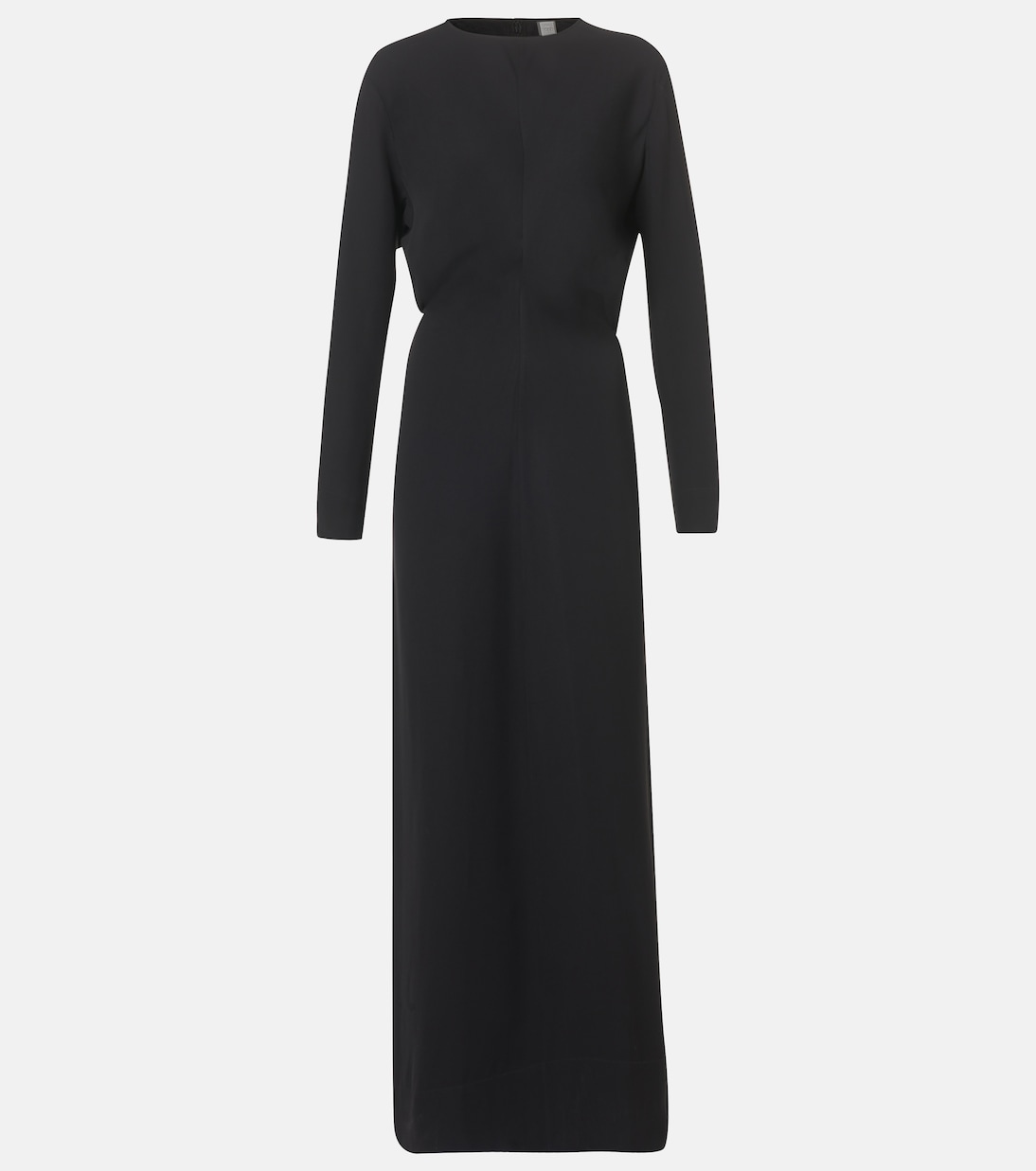 Макси-платье из плиссированного кади Toteme, черный
Макси-платье из плиссированного кади Toteme, черный