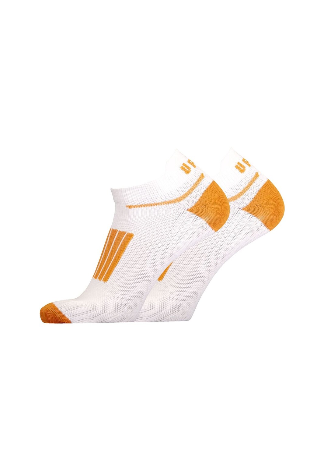Носки FRONT LOW, 2 шт., с мягкой подушкой UphillSport, цвет White Orange 
Носки FRONT LOW, 2 шт., с мягкой подушкой UphillSport, цвет White Orange