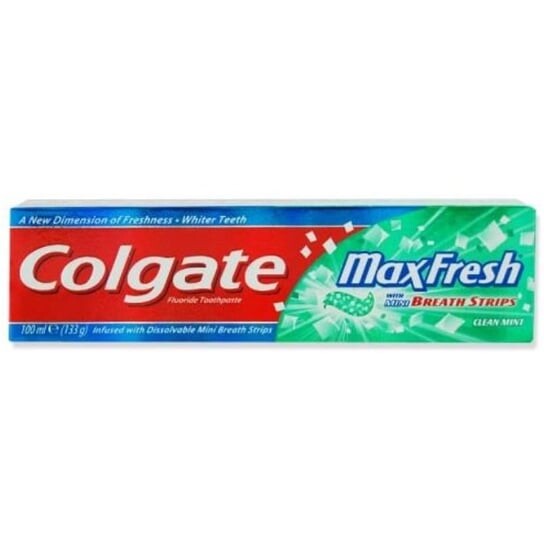 Зубная паста, 100 мл Colgate, Max Fresh
Зубная паста, 100 мл Colgate, Max Fresh