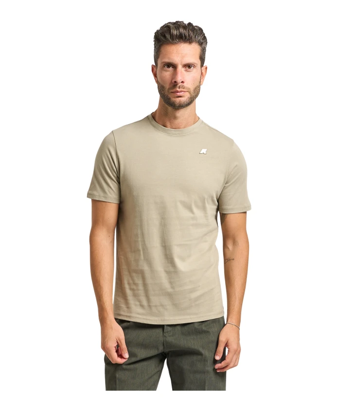 Зеленая футболка с небольшим логотипом K-Way, зеленый
Зеленая футболка с небольшим логотипом K-Way, зеленый