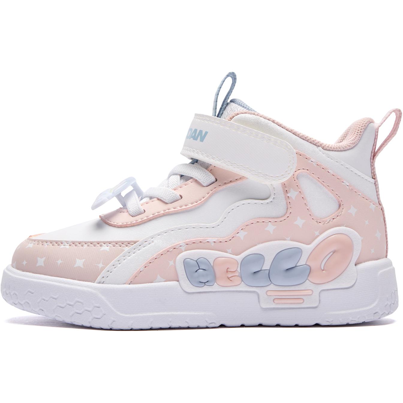 QIAODAN Скользостойкие износостойкие мид-топы White Pink для малышей
QIAODAN Скользостойкие износостойкие мид-топы White Pink для малышей