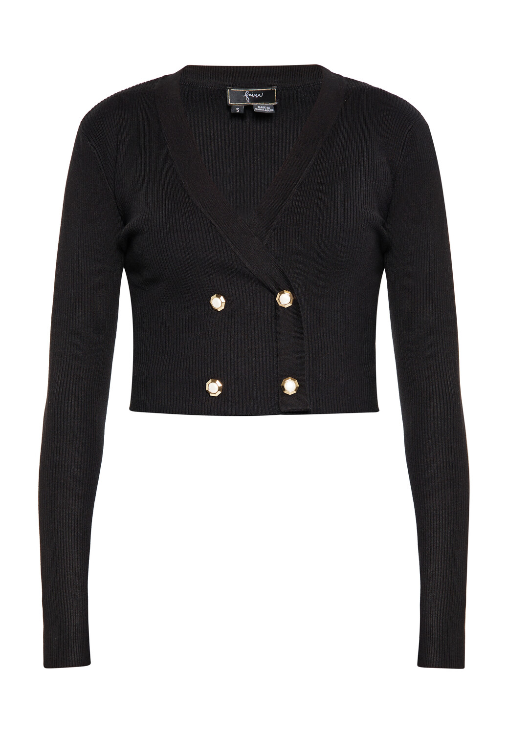 Толстовка faina Cardigan, черный
Толстовка faina Cardigan, черный