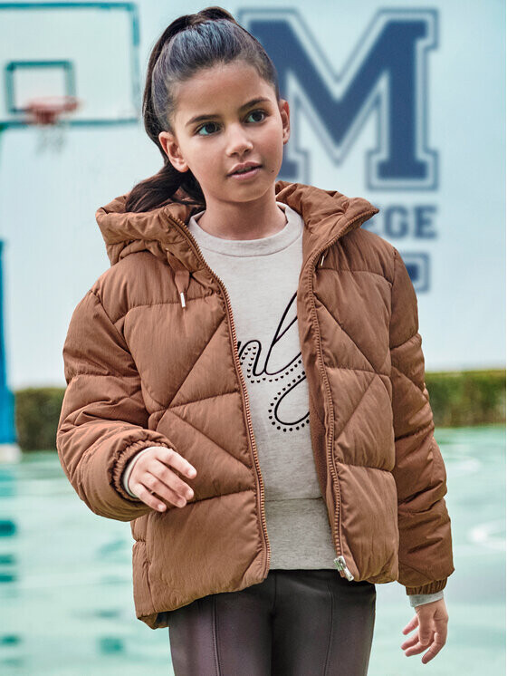 Пуховик стандартного кроя Mayoral, коричневый
Пуховик стандартного кроя Mayoral, коричневый