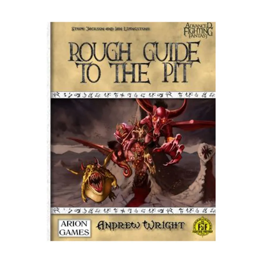 Rough Guide to the Pit, Advanced Fighting Fantasy (2nd Edition), твердый переплет 
Rough Guide to the Pit, Advanced Fighting Fantasy (2nd Edition), твердый переплет