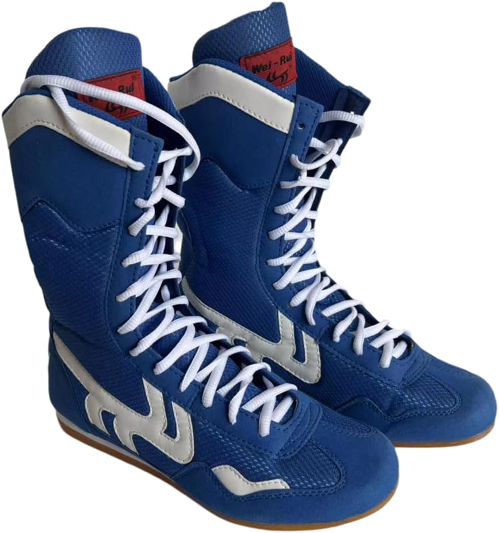 Мужские кикбоксинг кроссовки, сетчатые боевые спортивные тренировочные ботинки для молодежи и взрослых, легкие боксерские кеды Ukuboxbag, синий
Мужские кикбоксинг кроссовки, сетчатые боевые спортивные тренировочные ботинки для молодежи и взрослых, легкие боксерские кеды Ukuboxbag, синий