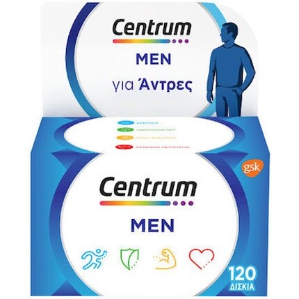 Мультивитамины для мужчин - специально разработаны для мужчин, 120 таблеток на срок до 4 месяцев. Пищевая поддержка Centrum
Мультивитамины для мужчин - специально разработаны для мужчин, 120 таблеток на срок до 4 месяцев. Пищевая поддержка Centrum