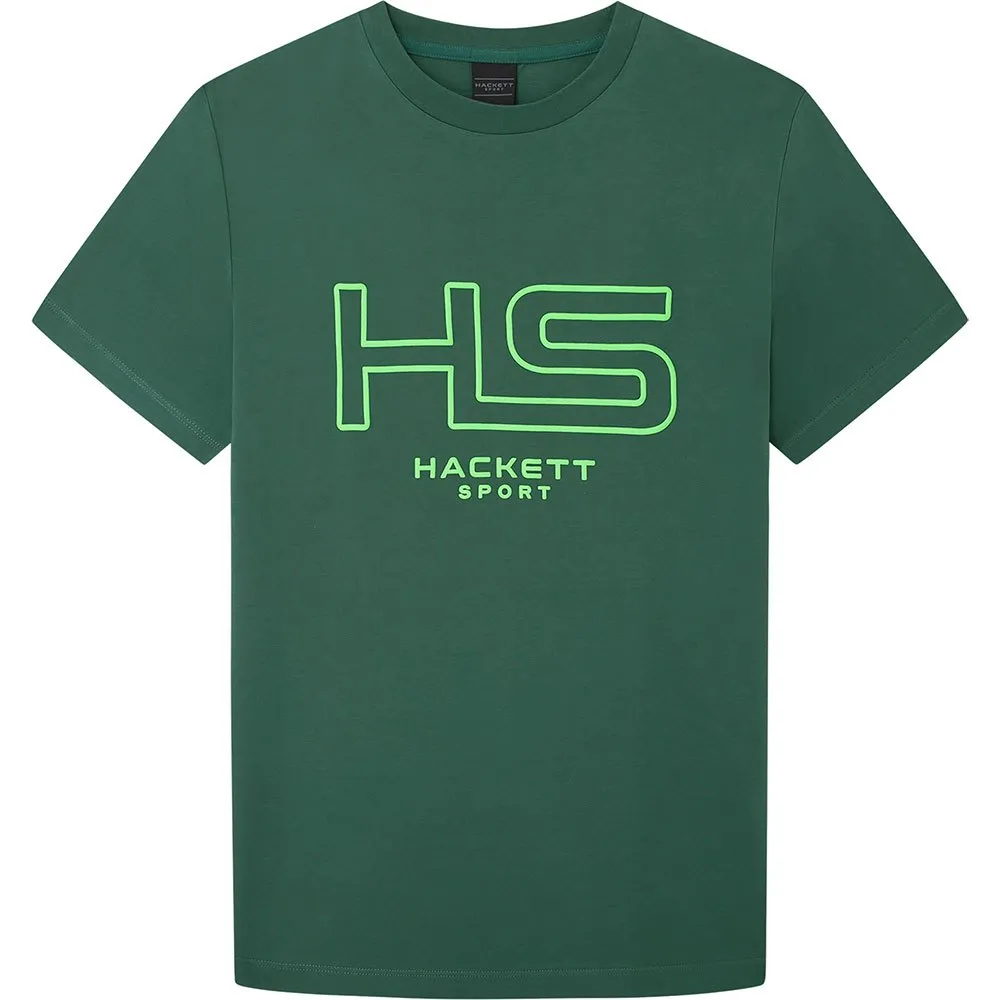 Футболка Hackett Hs Logo, зеленый 
Футболка Hackett Hs Logo, зеленый