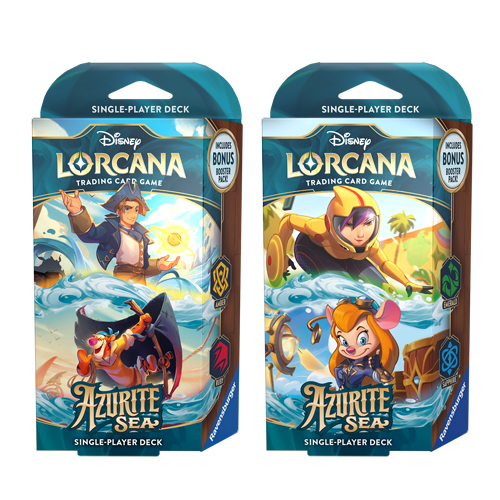 Карточная игра Disney Lorcana: Azurite Sea – Starter Deck – 2-Set
Карточная игра Disney Lorcana: Azurite Sea – Starter Deck – 2-Set