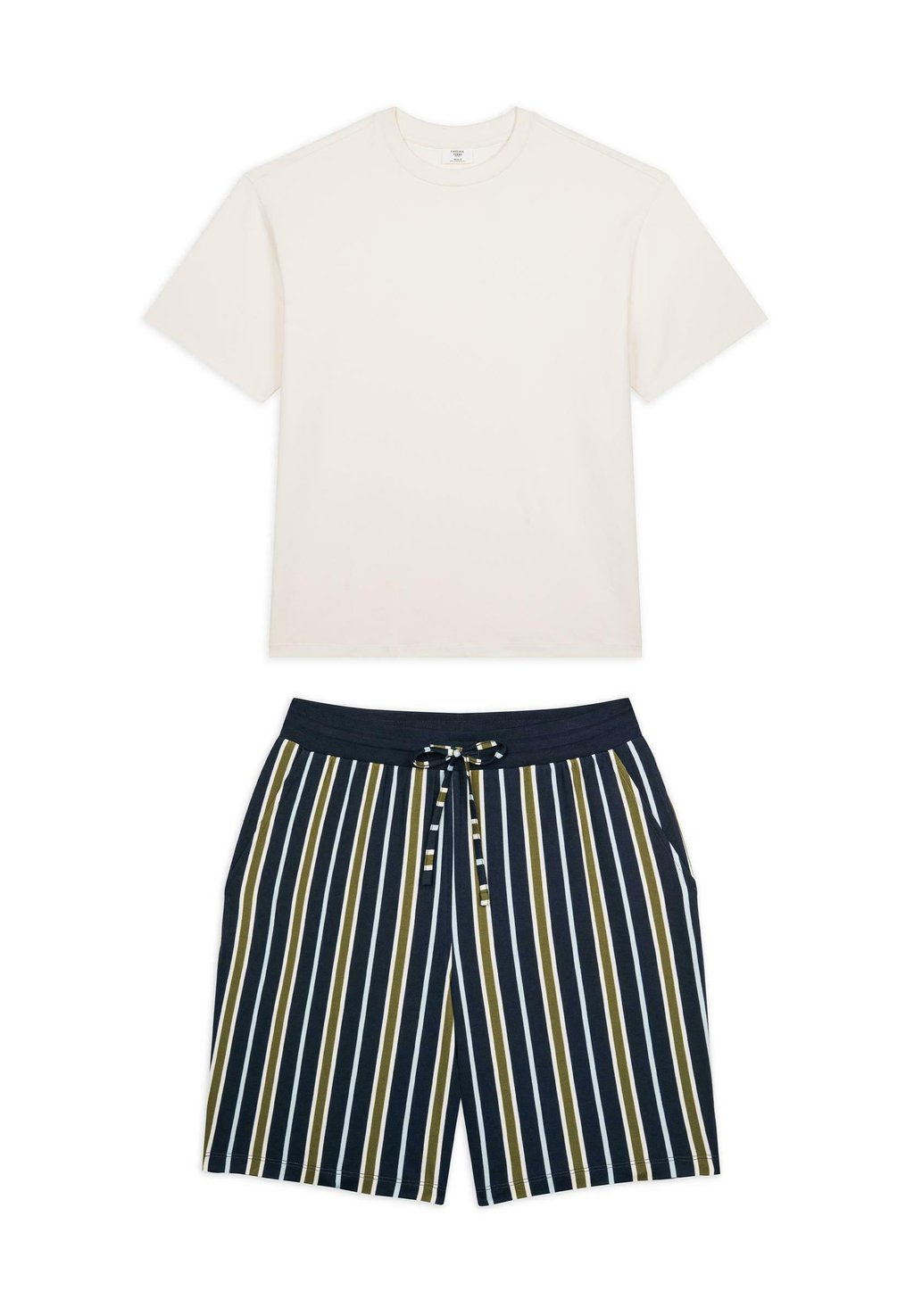 Пижама MULTI STRIPE SET - Pyjama set Chelsea Peers, кремовый
Пижама MULTI STRIPE SET - Pyjama set Chelsea Peers, кремовый