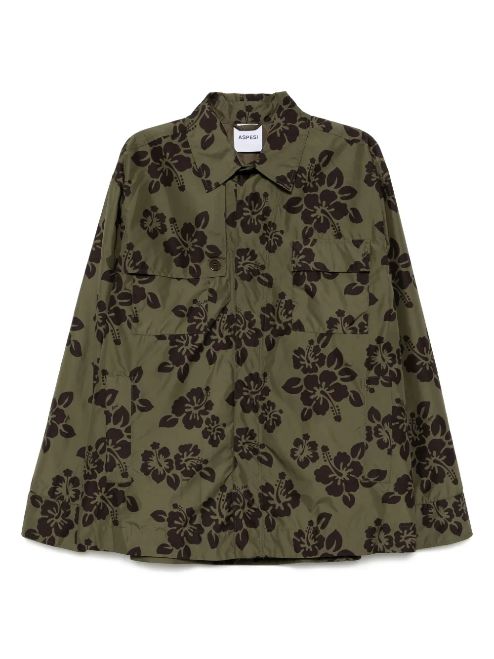 Легкая куртка с принтом ASPESI, зеленый
Легкая куртка с принтом ASPESI, зеленый