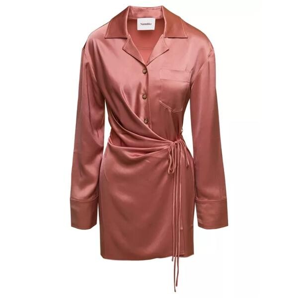 Платье xaviera dress Nanushka, коричневый
Платье xaviera dress Nanushka, коричневый