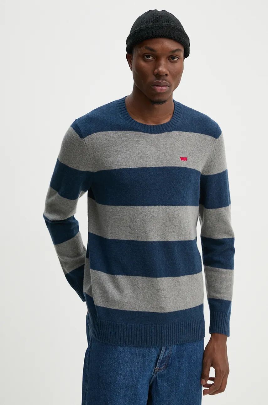 Шерстяной свитер Levi's, темно-синий
Шерстяной свитер Levi's, темно-синий