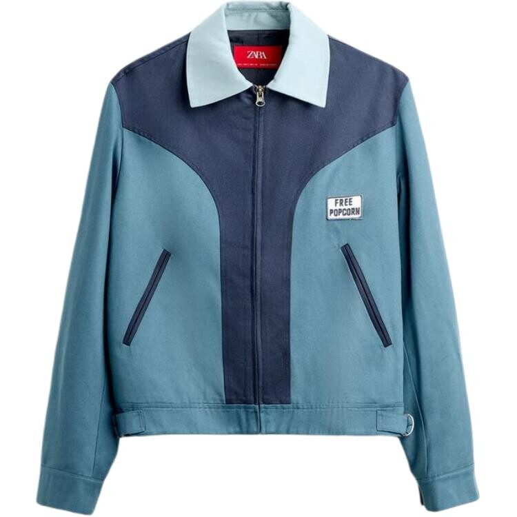 Куртка Harry Lambert Co-brand унисекс синего цвета Zara, синий
Куртка Harry Lambert Co-brand унисекс синего цвета Zara, синий