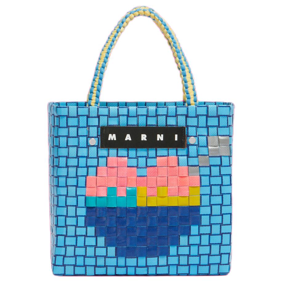 MARNI Полипропиленовая сумка шоппер мини женская синяя
MARNI Полипропиленовая сумка шоппер мини женская синяя