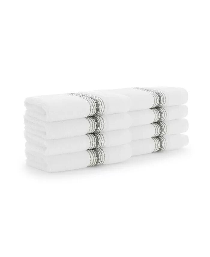 Роскошные белые турецкие мочалки в полоску для ванной комнаты, 600 GSM, 13x13 дюймов, упаковка из 8 штук, супермягкие впитывающие мочалки Aston and Arden, зеленый
Роскошные белые турецкие мочалки в полоску для ванной комнаты, 600 GSM, 13x13 дюймов, упаковка из 8 штук, супермягкие впитывающие мочалки Aston and Arden, зеленый