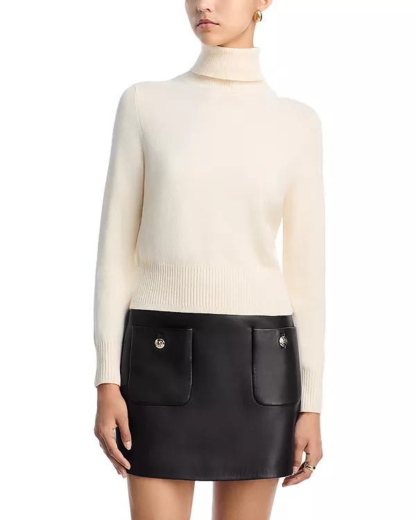 Мягкий детский свитер с высоким воротником French Connection, белый
Мягкий детский свитер с высоким воротником French Connection, белый