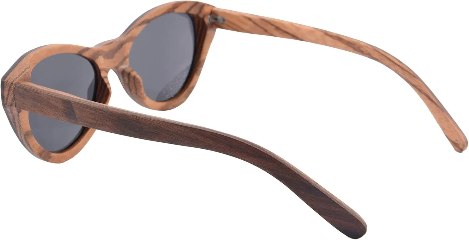 Солнцезащитные очки SHINU женские «кошачий глаз», поляризованные линзы, винтажные деревянные солнцезащитные очки, дизайнерские очки для женщин - TU18, Ebony
Солнцезащитные очки SHINU женские «кошачий глаз», поляризованные линзы, винтажные деревянные солнцезащитные очки, дизайнерские очки для женщин - TU18, Ebony