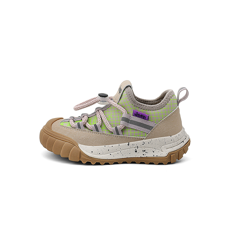 Низкие детские кроссовки для бега Jeep, бежевый/зеленый
Низкие детские кроссовки для бега Jeep, бежевый/зеленый