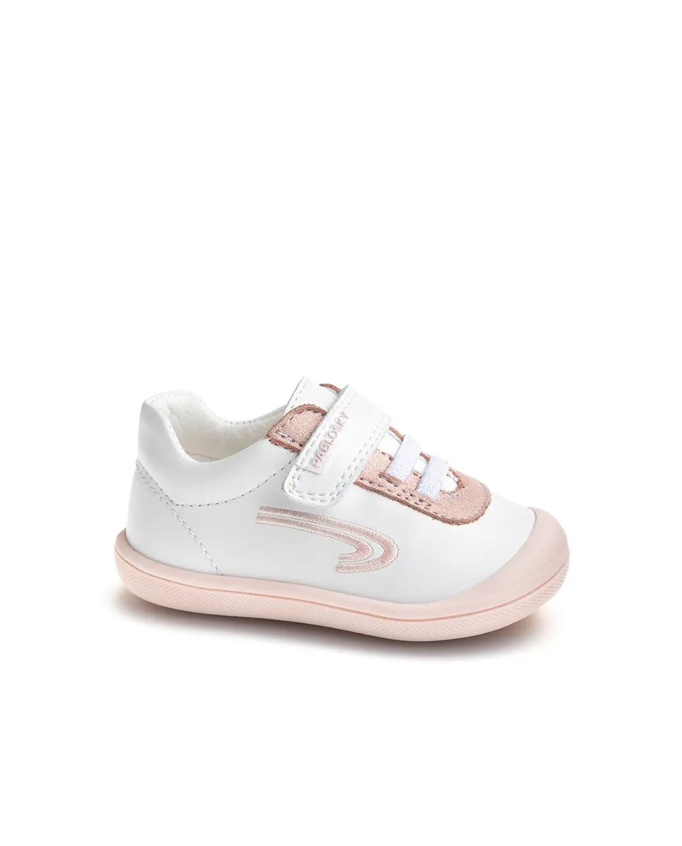 Детские спортивные ботиночки Leader-tech на липучках Pablosky, белый/розовый
Детские спортивные ботиночки Leader-tech на липучках Pablosky, белый/розовый