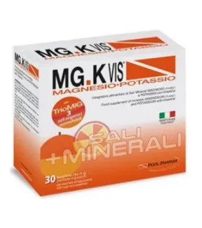 MG.K Vis Магний Калий Апельсин 30 пакетиков Добавка минеральных солей Mgk-Vis