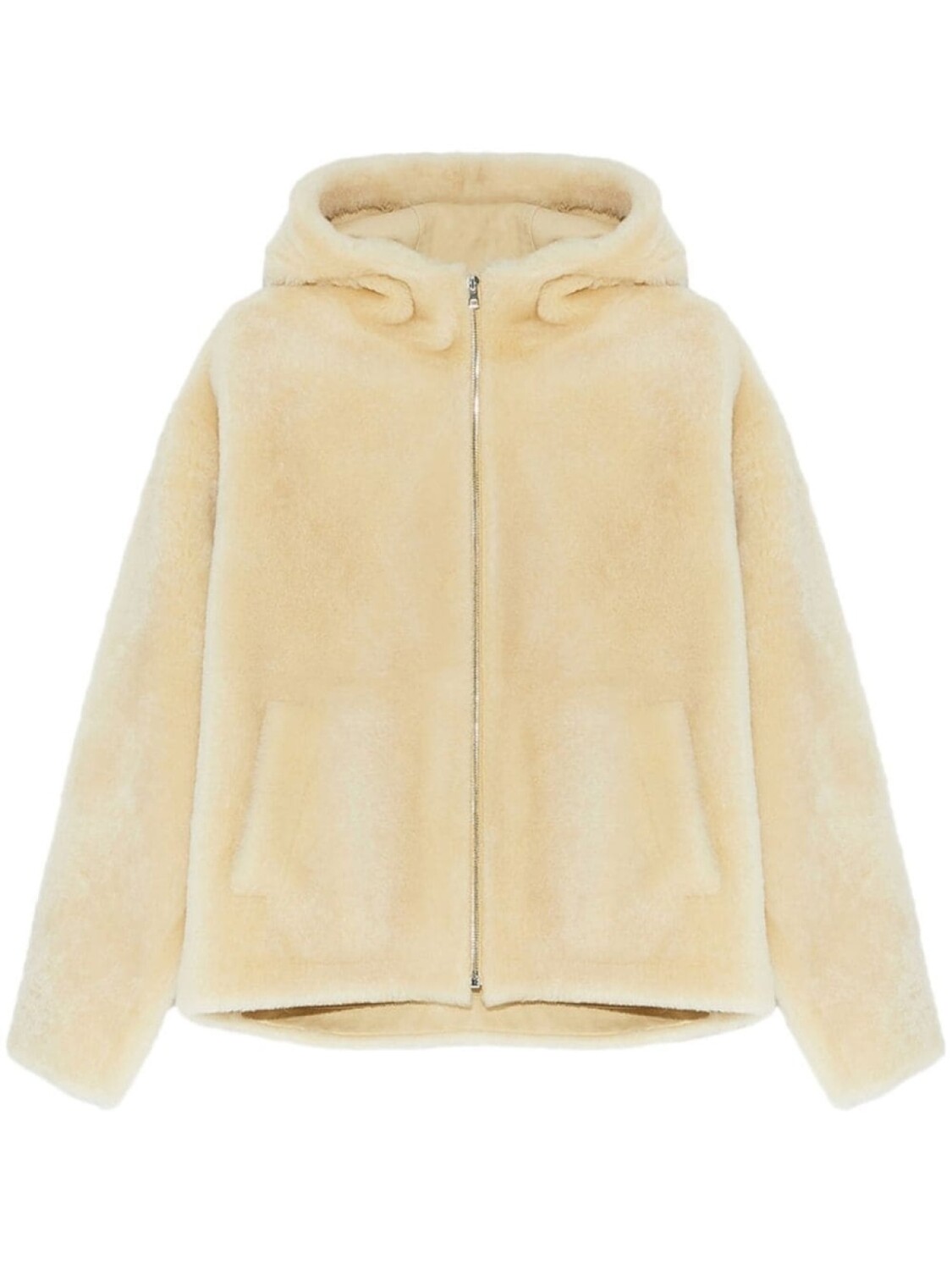 Yves Salomon дубленка из овчины с капюшоном, нейтральный цвет
Yves Salomon дубленка из овчины с капюшоном, нейтральный цвет