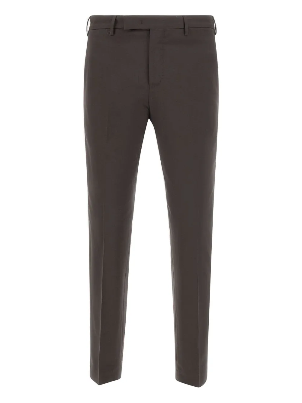 Шерстяные брюки с отглаженными складками PT Torino, коричневый
Шерстяные брюки с отглаженными складками PT Torino, коричневый