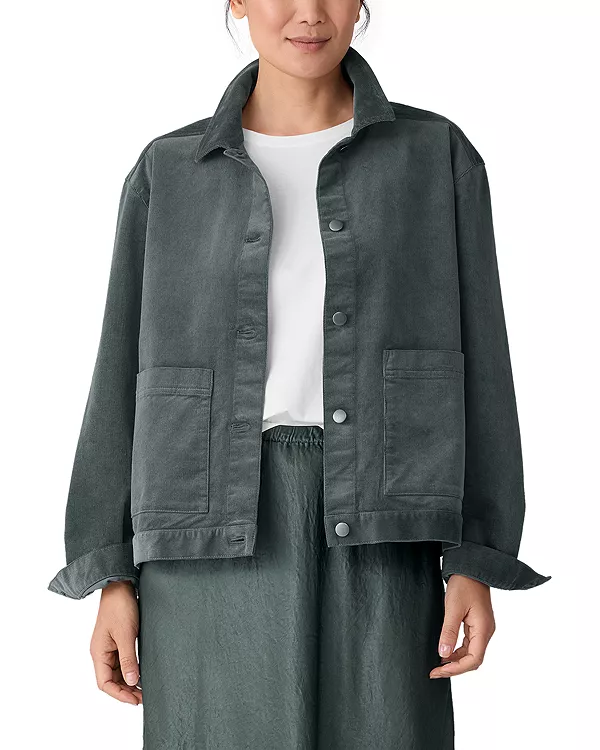 Вельветовая куртка Eileen Fisher, зеленый
Вельветовая куртка Eileen Fisher, зеленый