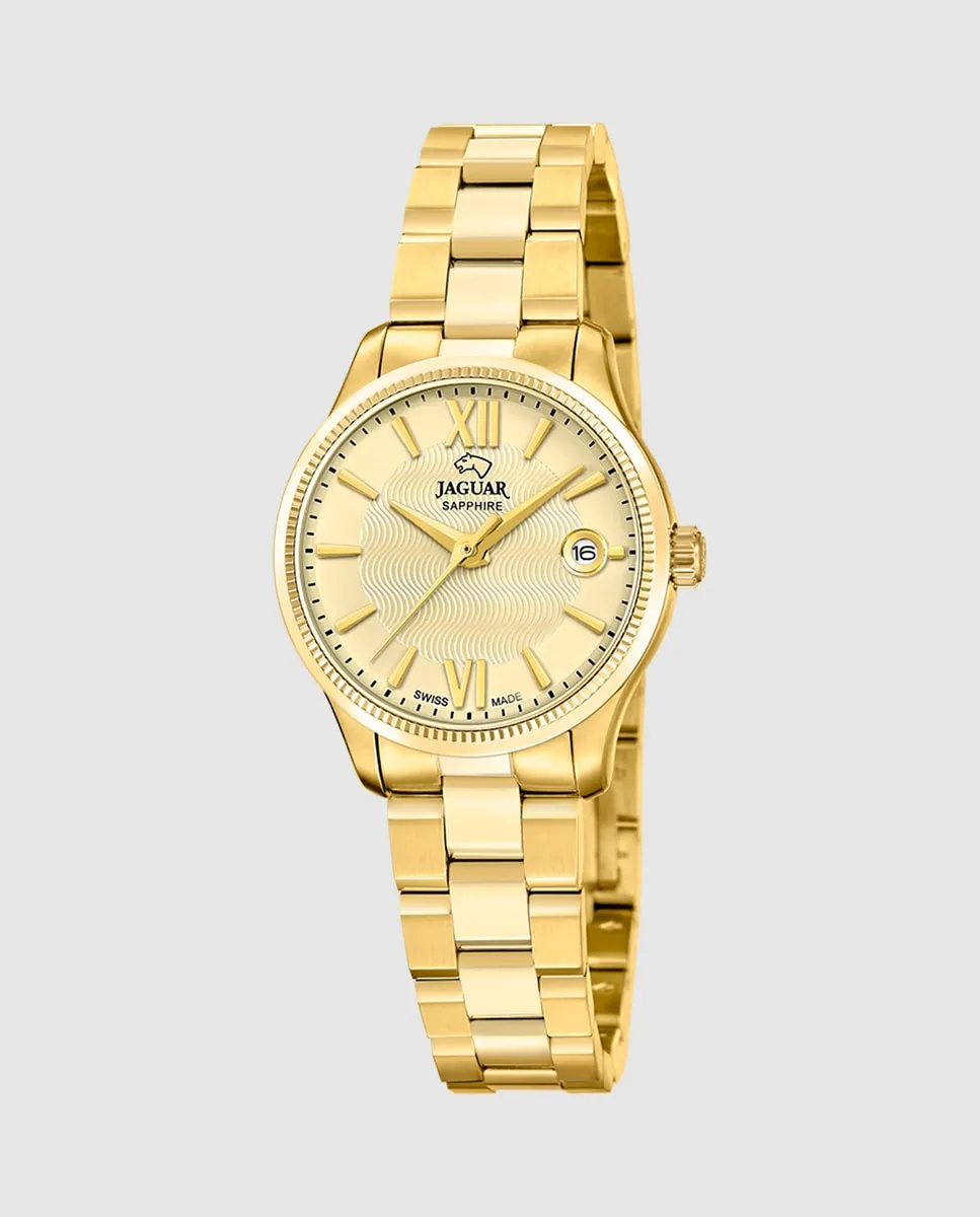 Женские часы Acamar J1047/2 в корпусе из золотой стали Jaguar
Женские часы Acamar J1047/2 в корпусе из золотой стали Jaguar