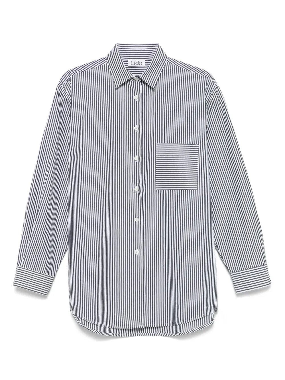 Рубашка в полоску LIDO, черный 
Рубашка в полоску LIDO, черный