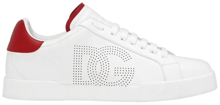 Кроссовки Dolce & Gabbana Portofino 'Perforated DG Logo - White Red', белый
Кроссовки Dolce & Gabbana Portofino 'Perforated DG Logo - White Red', белый