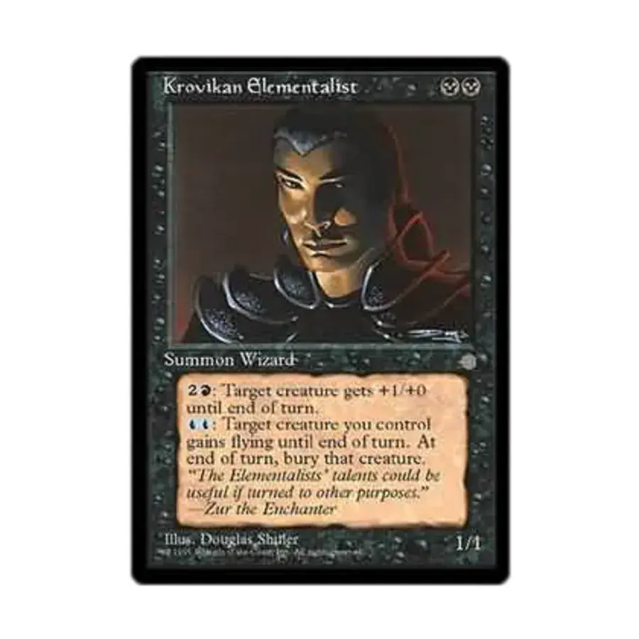 CCG Кровикан Элементалист (U), MTG - Ice Age
CCG Кровикан Элементалист (U), MTG - Ice Age