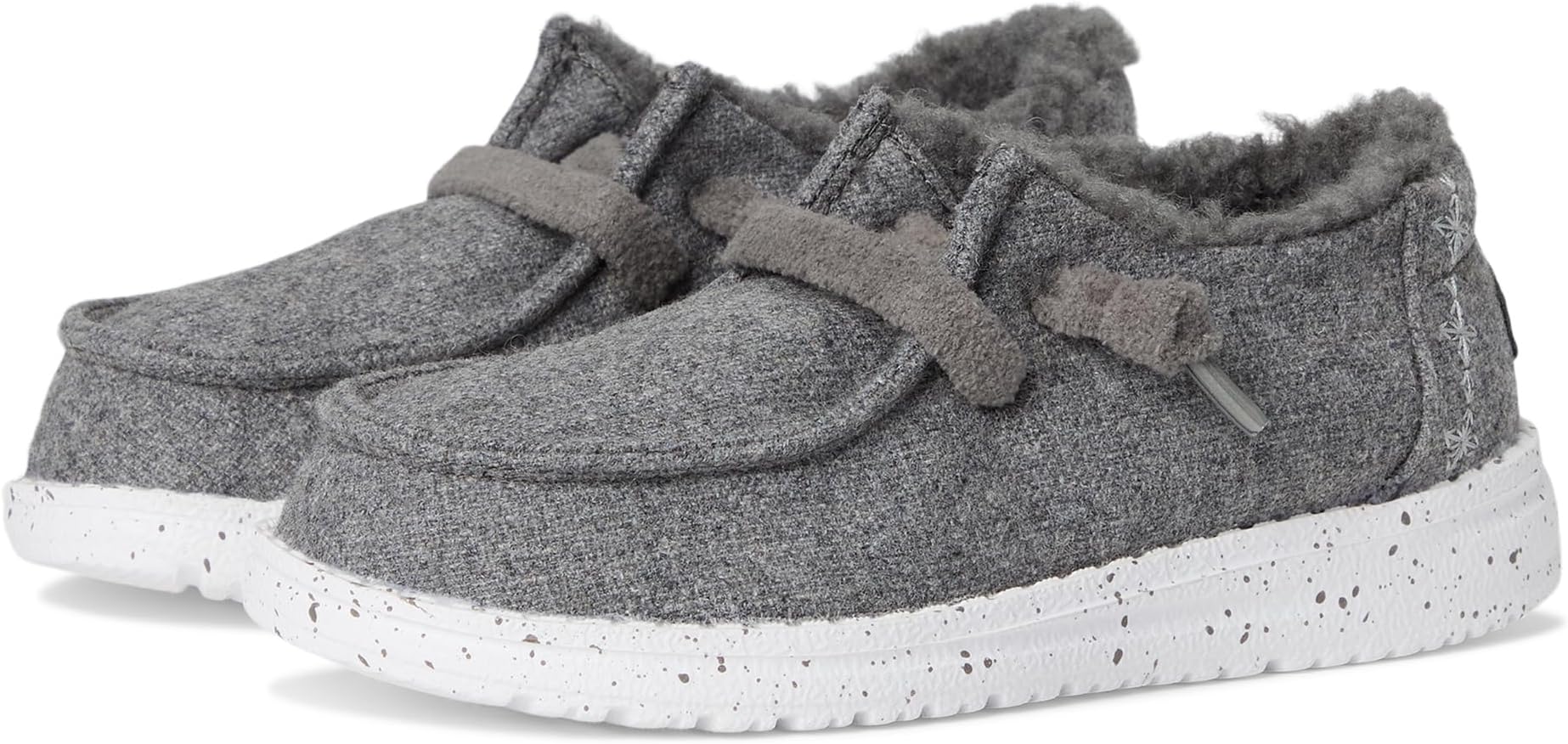 Лоферы Hey Dude Kids Wendy Wool Cozy, Charcoal
Лоферы Hey Dude Kids Wendy Wool Cozy, Charcoal