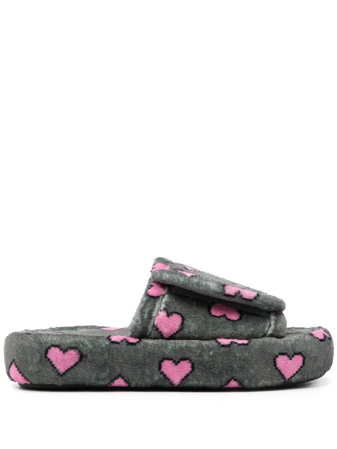 Natasha Zinko шлепанцы с принтом, серый
Natasha Zinko шлепанцы с принтом, серый