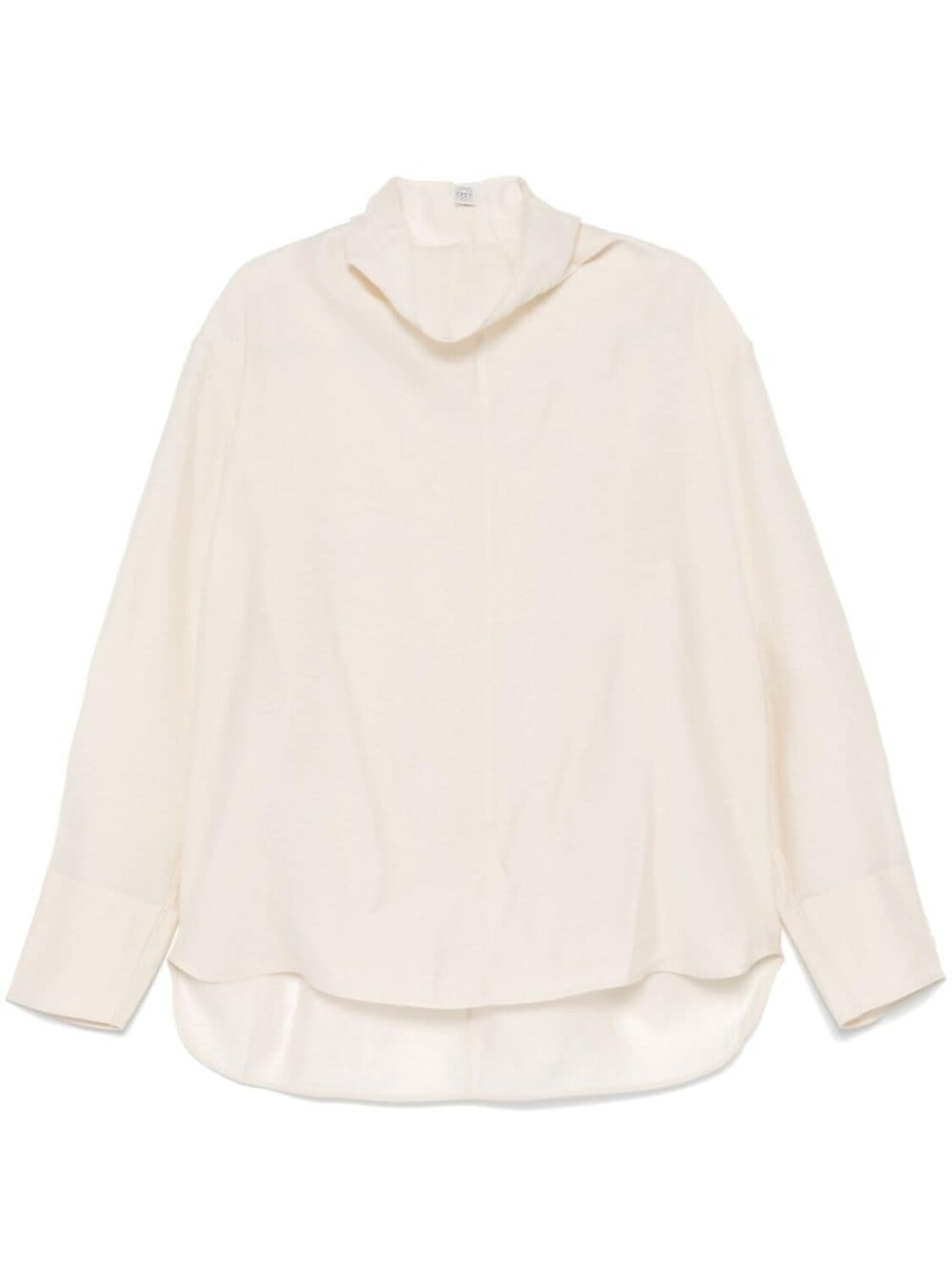 TOTEME блузка из органзы с воротником-воронкой, белый
TOTEME блузка из органзы с воротником-воронкой, белый