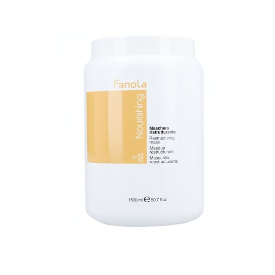 Реструктурирующая маска для волос, 1500 мл FANOLA, NOURISHING, Restructuring
Реструктурирующая маска для волос, 1500 мл FANOLA, NOURISHING, Restructuring
