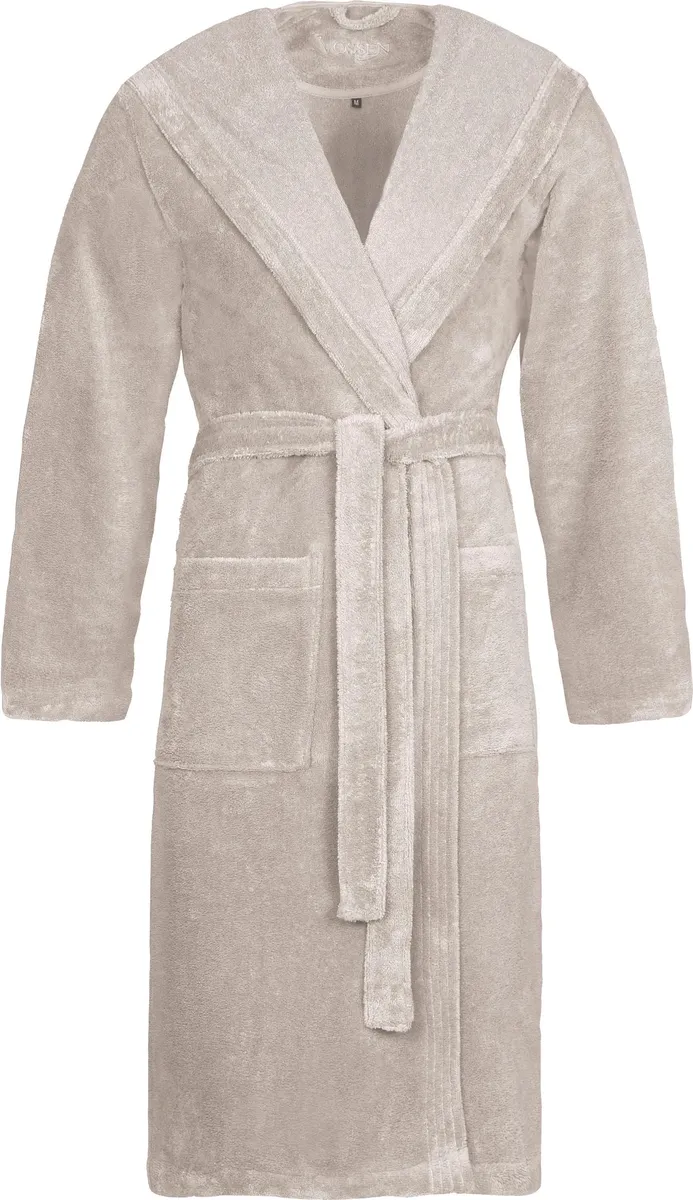 Халат Vossen унисекс "Линн" (1 шт.), женский и мужской, с капюшоном, из микрофибры, цвет Stone
Халат Vossen унисекс "Линн" (1 шт.), женский и мужской, с капюшоном, из микрофибры, цвет Stone