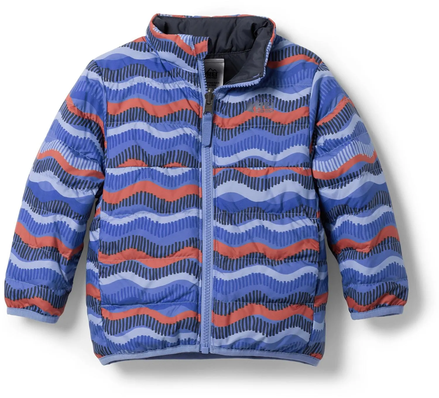 Детская двусторонняя пуховая куртка 650 REI Co-op, Downstream/Blue Nights
Детская двусторонняя пуховая куртка 650 REI Co-op, Downstream/Blue Nights