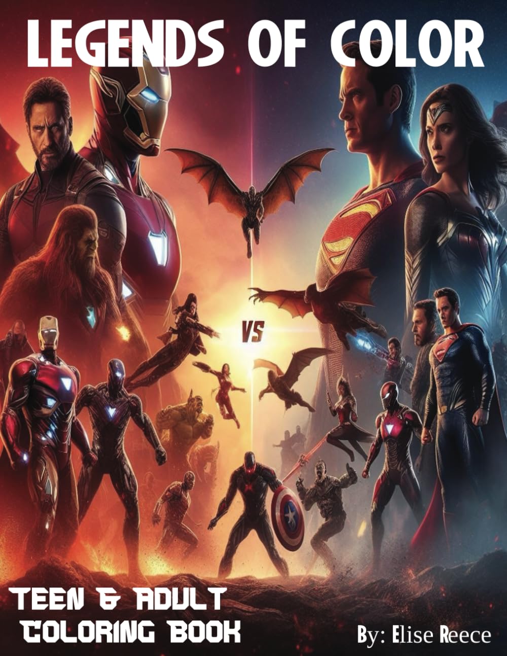 Legends of Color: Teens and Adult Coloring Book: Epic Battles,Action Heroes,Dynamic Scenes,Coloring Extravaganza
Legends of Color: Teens and Adult Coloring Book: Epic Battles,Action Heroes,Dynamic Scenes,Coloring Extravaganza