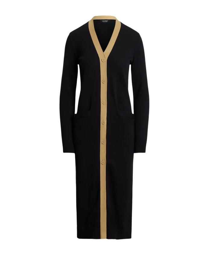 Длинный вязаный свитер Ralph Lauren, черный
Длинный вязаный свитер Ralph Lauren, черный