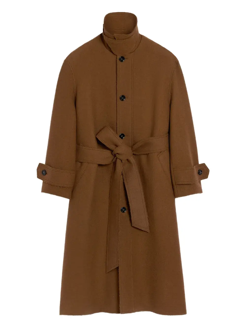 Тренч с поясом AMI Paris, коричневый
Тренч с поясом AMI Paris, коричневый