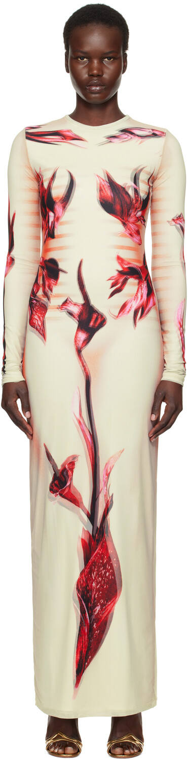 Платье макси «The Flower Body Morphing Mariniere» зеленого и розового цвета Jean Paul Gaultier
Платье макси «The Flower Body Morphing Mariniere» зеленого и розового цвета Jean Paul Gaultier