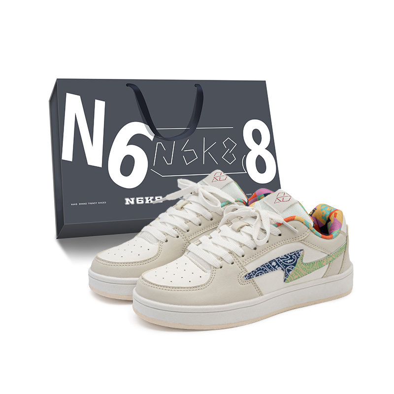 N6K8 Антискользящие износостойкие низкие скейтерские кеды унисекс Paisley, цвет Paisley
N6K8 Антискользящие износостойкие низкие скейтерские кеды унисекс Paisley, цвет Paisley